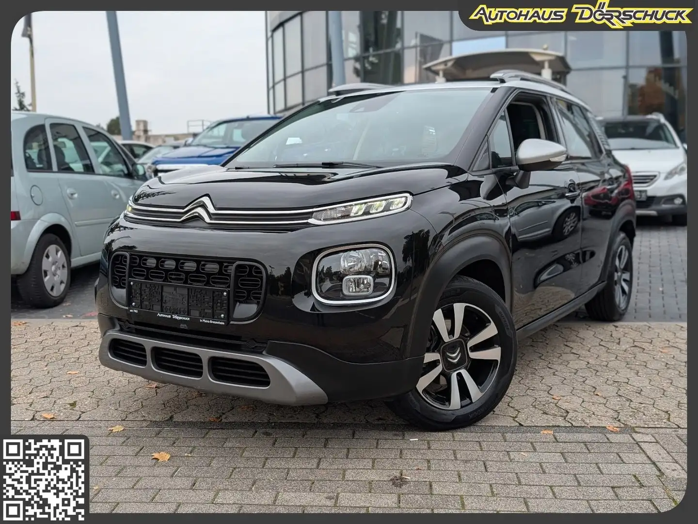 Citroen C3 Aircross Shine*AUTOMATIK*NAVI*KEYLESS*PDC+RFK Siyah - 1