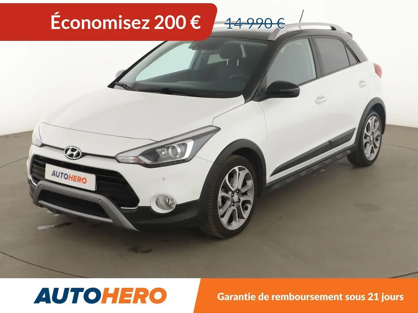 Hyundai i20 1.0 T-GDi Active DCT-7 Blanc - 1