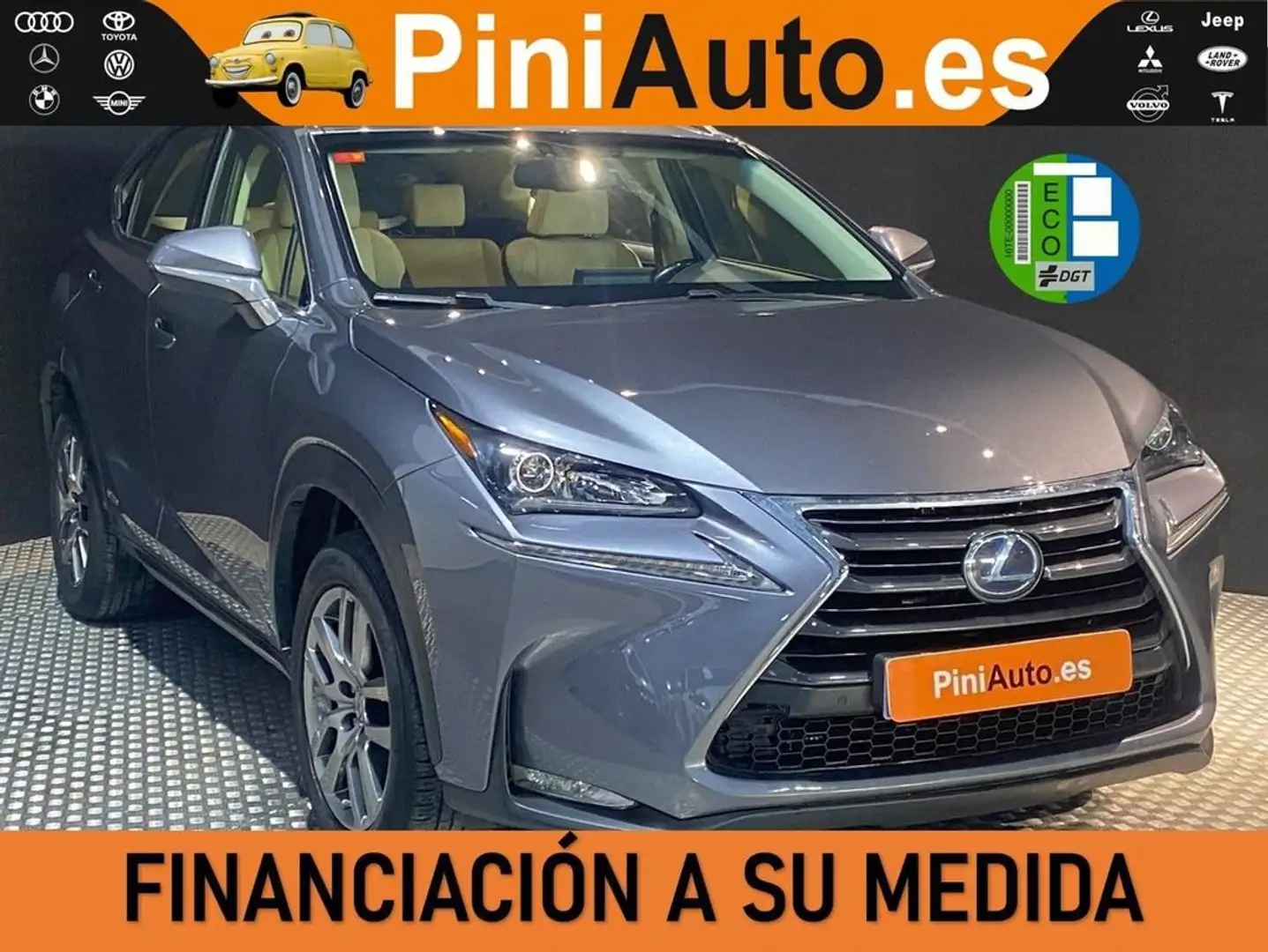 Lexus NX 300h 2.5 Executive 4WD Gris - 1