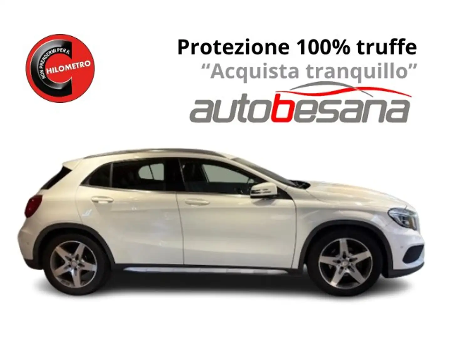 Mercedes-Benz GLA 180 156 2014 d (cdi) auto Blanco - 1
