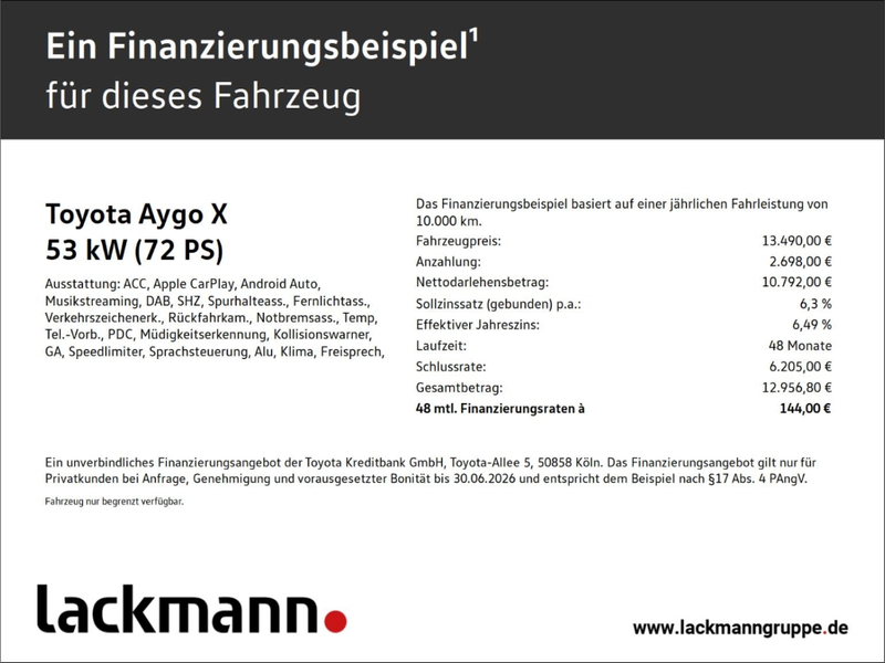 Toyota Aygo X 1.0 Pulse*CarPlay*Kamera*Safety Sense*SHZ* — photo 2