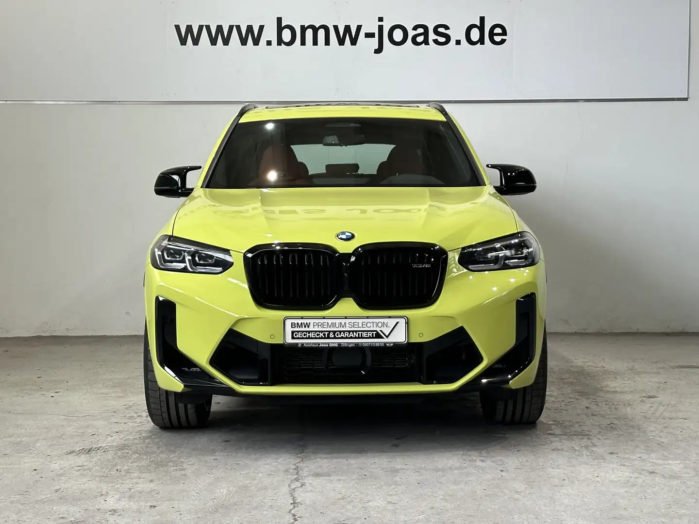 BMW X3 M M Competition Paket Glasdach M Sportsitze Żółty - 2