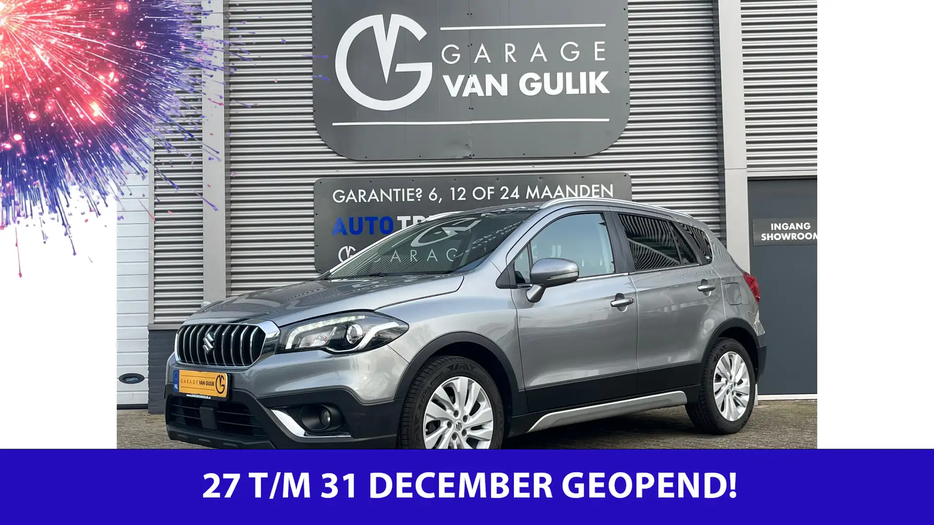 Suzuki S-Cross 1.4 140PK Boosterjet Navi,Clima,Cruise,Trekhaak,Is Gris - 1