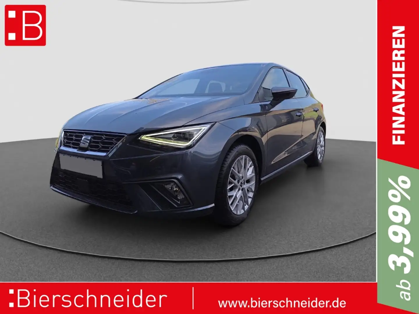SEAT Ibiza 1.0 TSI FR NAVI LED KAMERA ACC Grau - 1