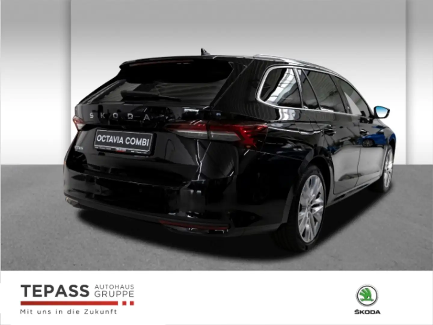 Skoda Octavia Combi 2.0l TDI Ultimate LED NAVI ACC SHZ Schwarz - 2