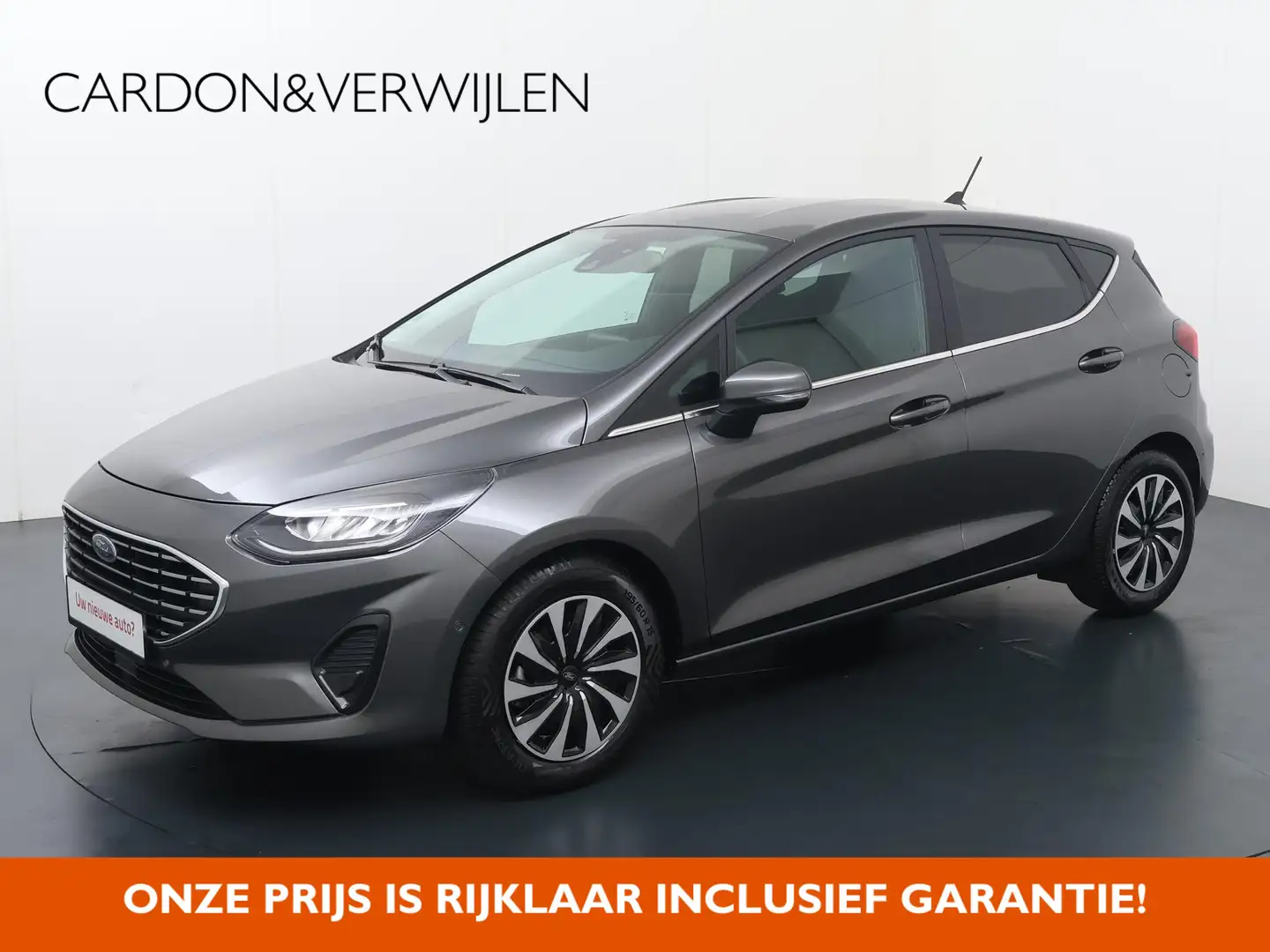 Ford Fiesta 1.0 EcoBoost Hybrid Titanium X Gris - 1