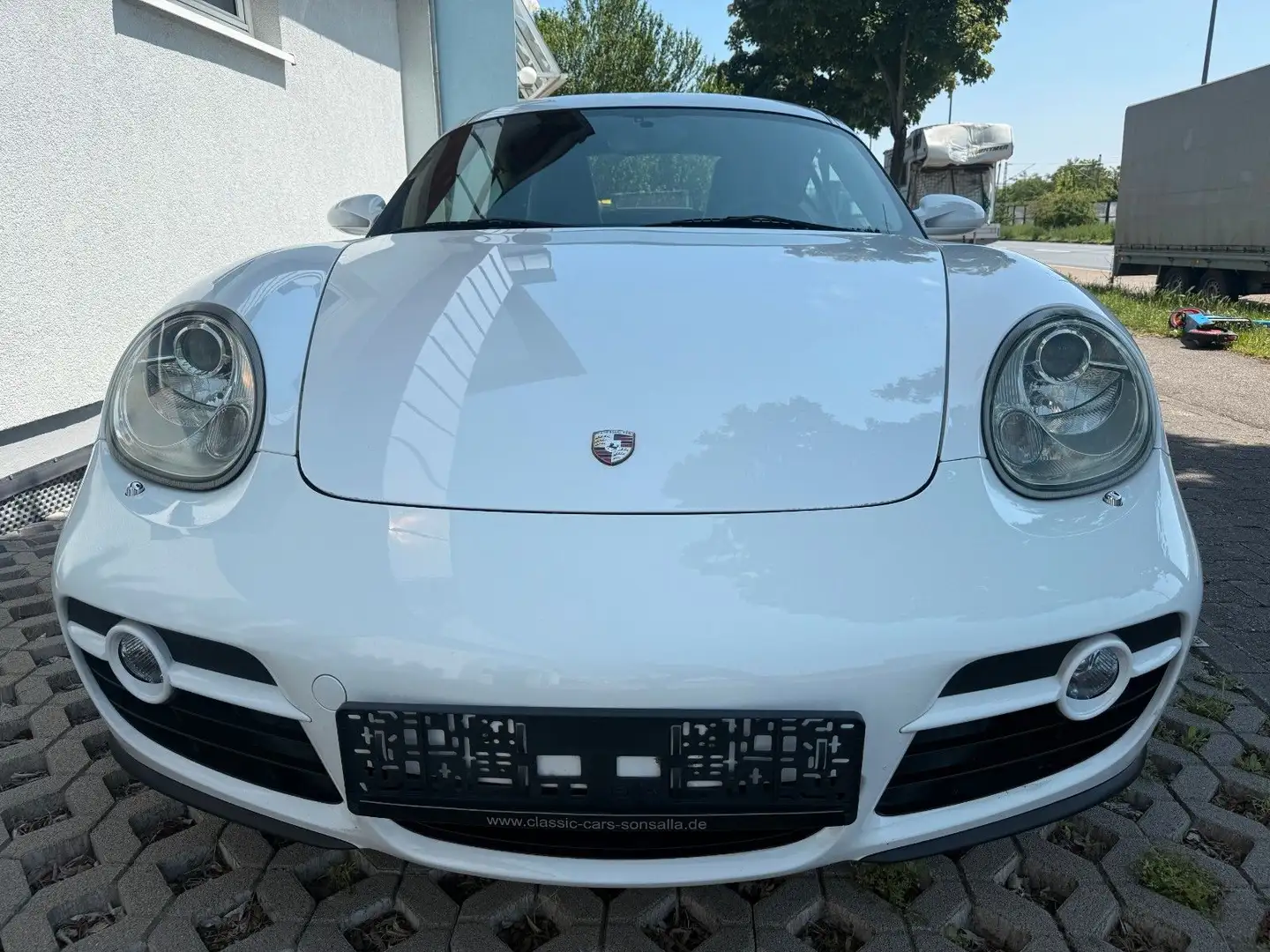 Porsche Cayman 34tkm,Xenon,Navi Weiß - 2