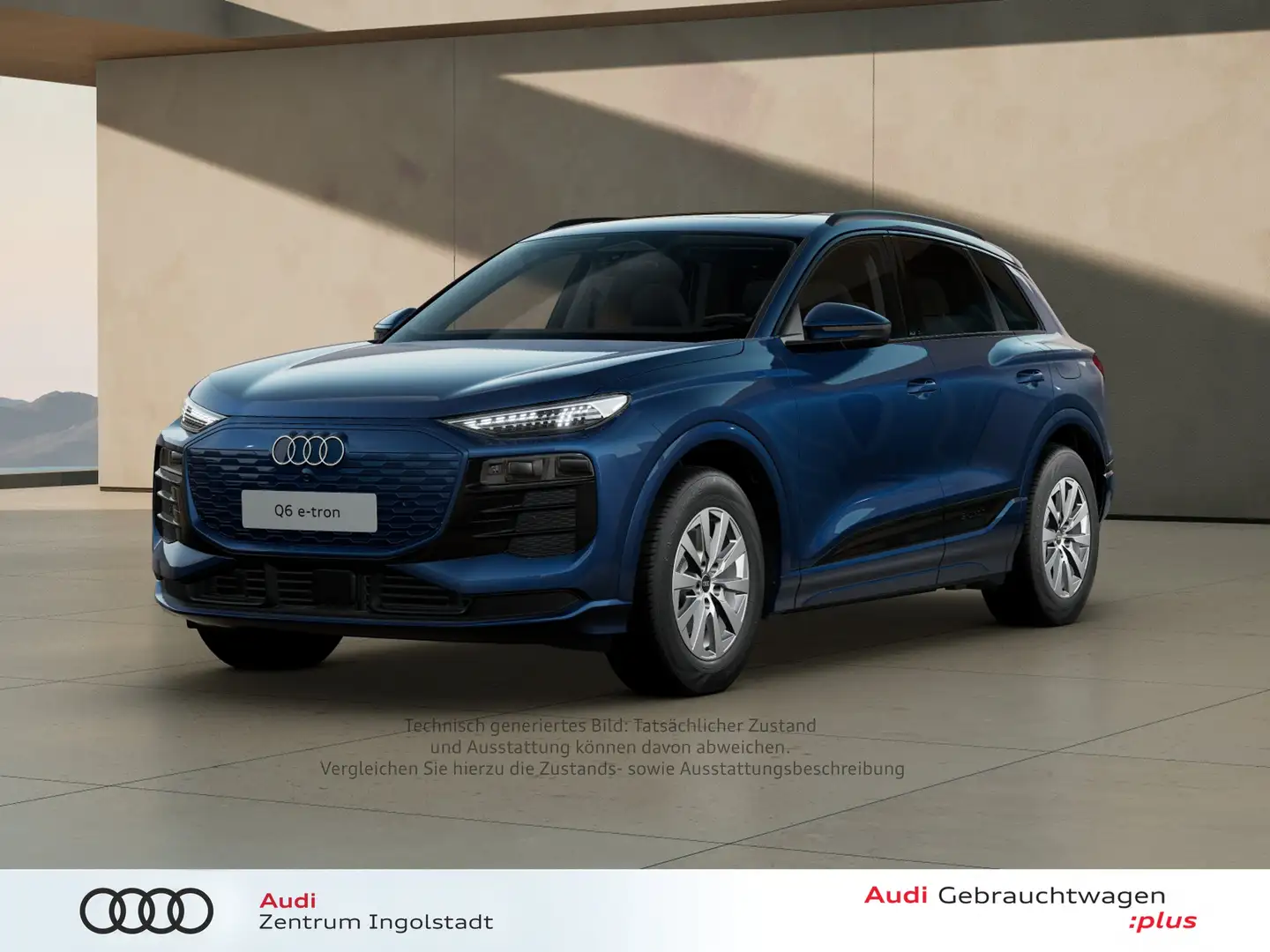 Audi Q6 e-tron TECH LED+ PANO KAM. ACC Синий - 1