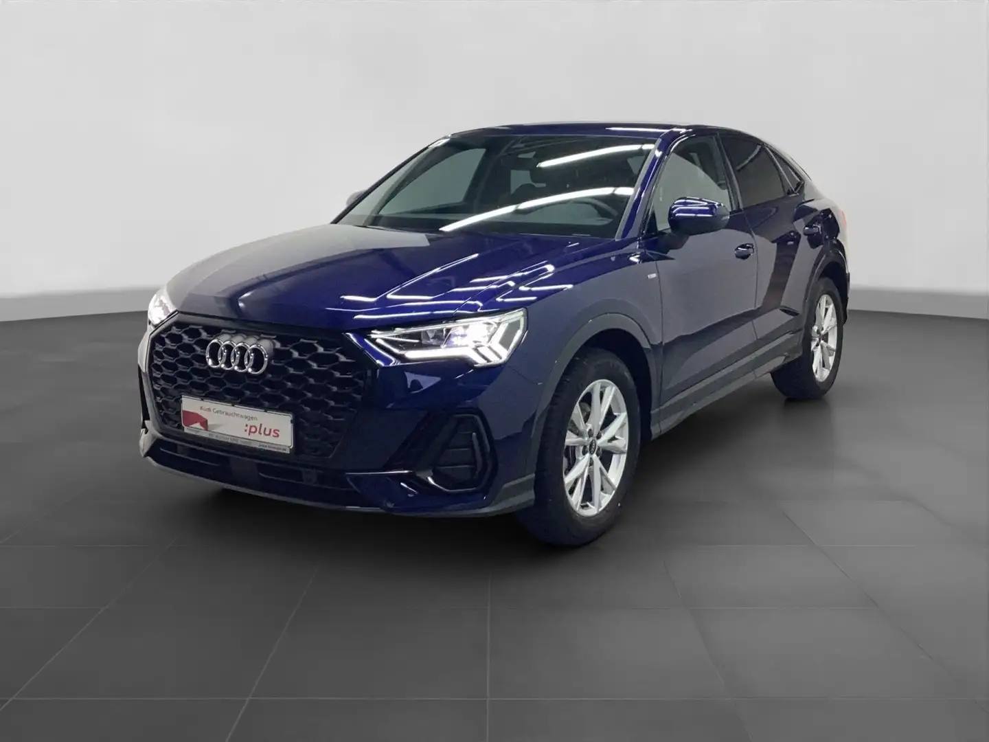 Audi Q3 35 TFSI S LINE ALCANTARA LED AHK KA Blau - 2