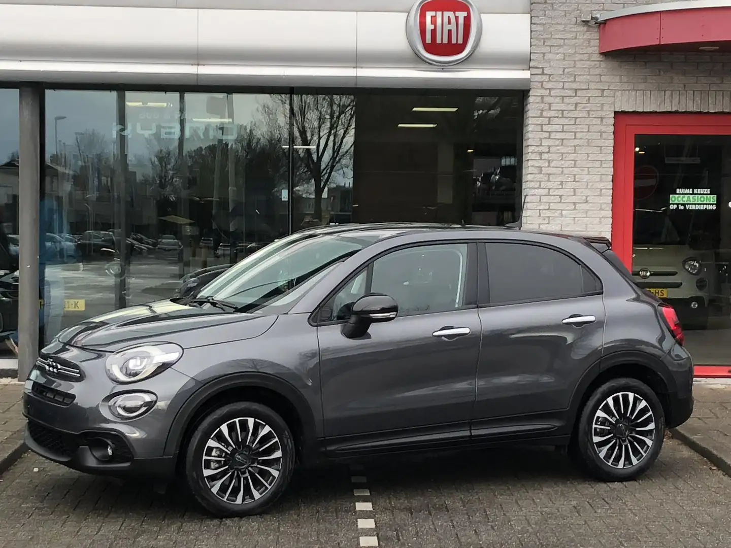 Fiat 500X 1.5 Hybrid Club Automaat CLIMATE|APPLE/ANDROID|CAM Grijs - 1