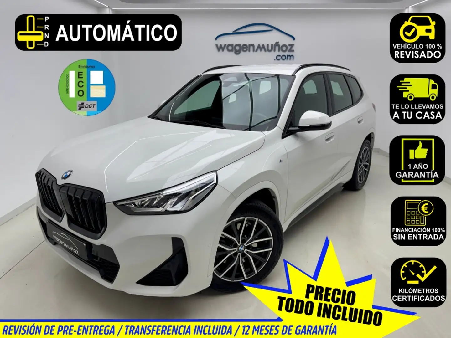 BMW X1 sDrive 20iA M Sport Blanc - 1