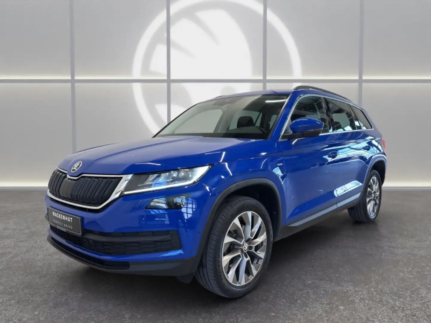 Skoda Kodiaq CLEVER 2.0l TDI ACC+DSG+PANO+AHK+COLUMBUS Blau - 1