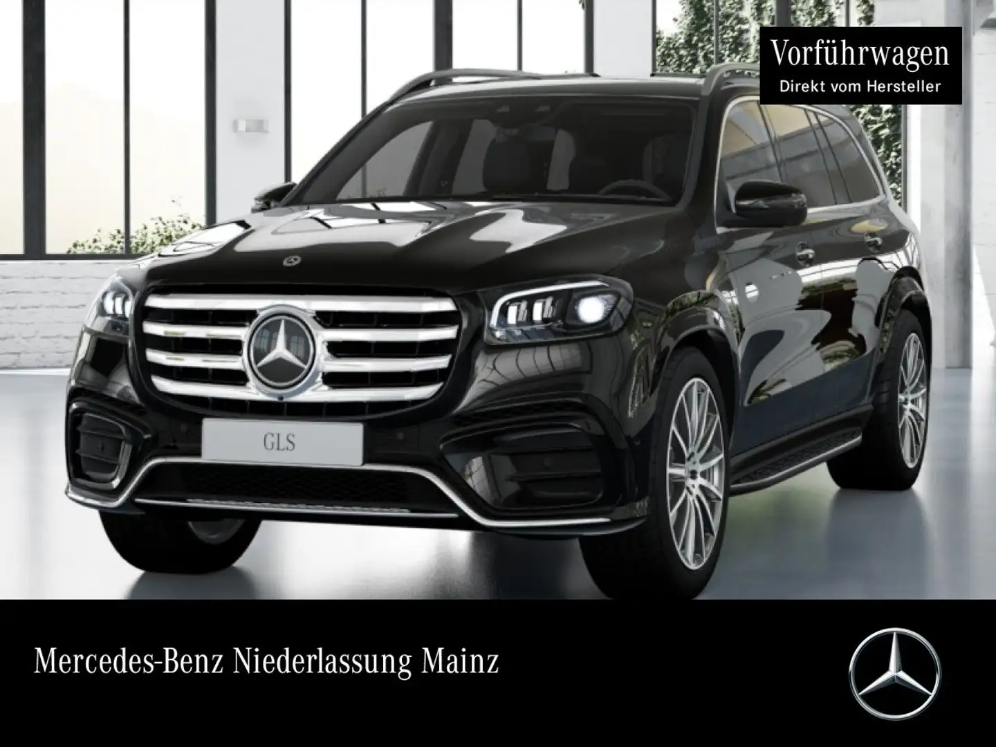 Mercedes-Benz GLS 450 d 4M AMG+PANO+360+AHK+MULTIBEAM+STHZG+SPUR Schwarz - 1