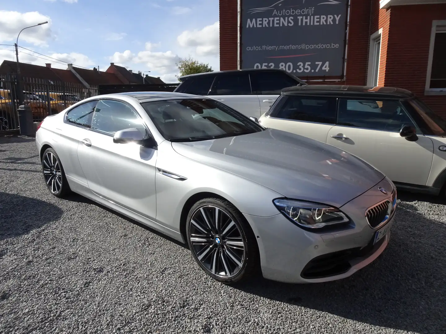 BMW 650 6 COUPE - 2015 (vierwiel besturing systeem ) Plateado - 1