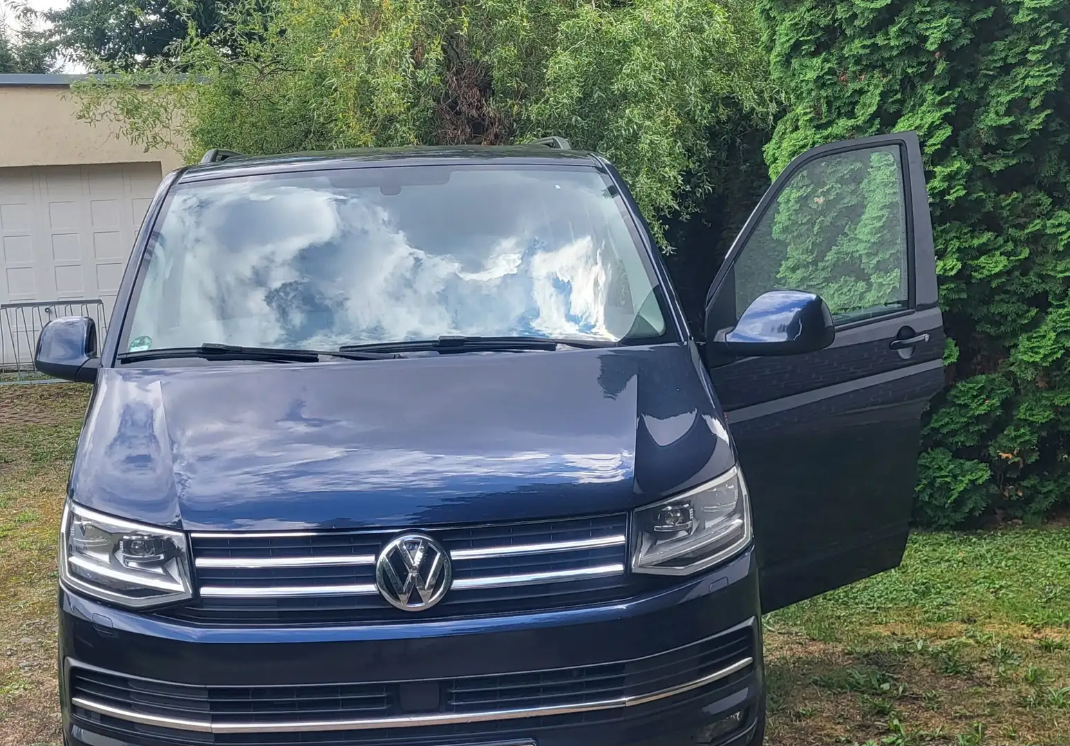 Volkswagen T6 Multivan Transporter T6 TDI BMT Lang Comfortline Azul - 2