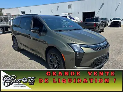 Gray 2027 Chrysler Pacifica Minivan Front-Wheel Drive 9-Speed Automatic