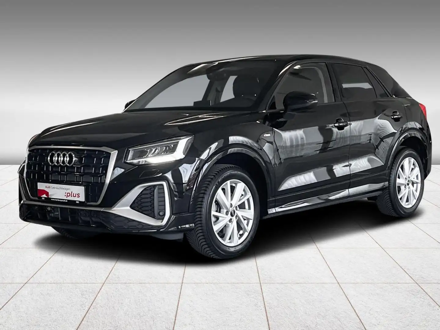 Audi Q2 35 TDI S line S tronic AHK LED Sonos CarPlay Schwarz - 2