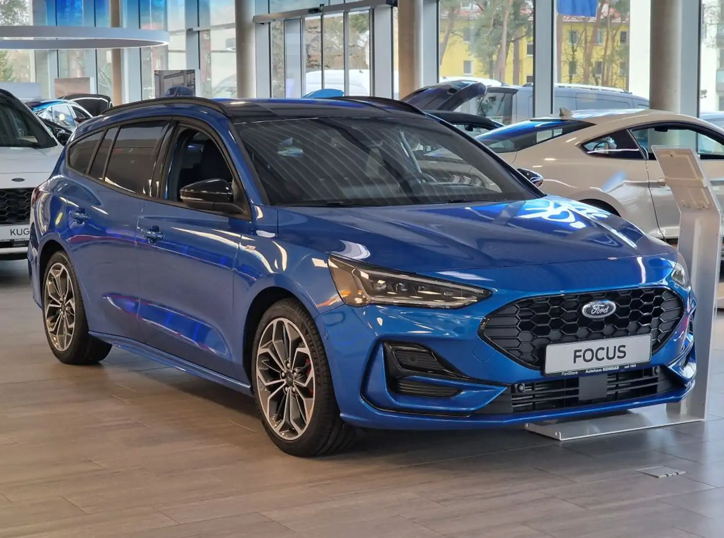 Ford Focus Turnier 1.0 EcoBoost Hybrid Aut. ST-LINE X (DEH) Blue - 1