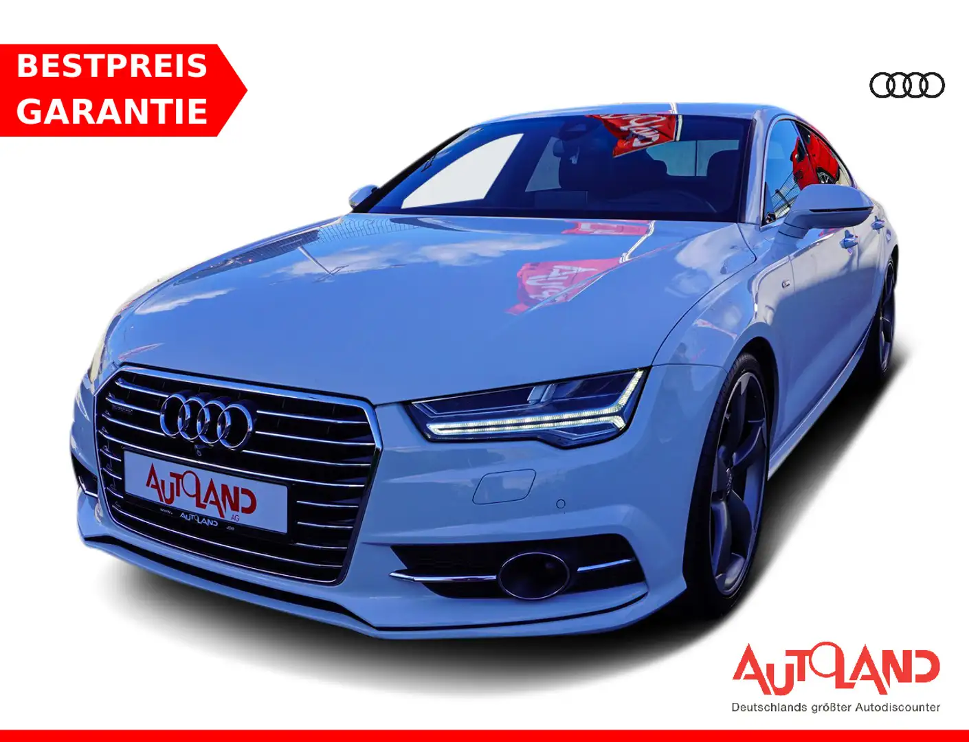 Audi A7 3.0 TDI quattro competition LED Navi ACC Weiß - 1