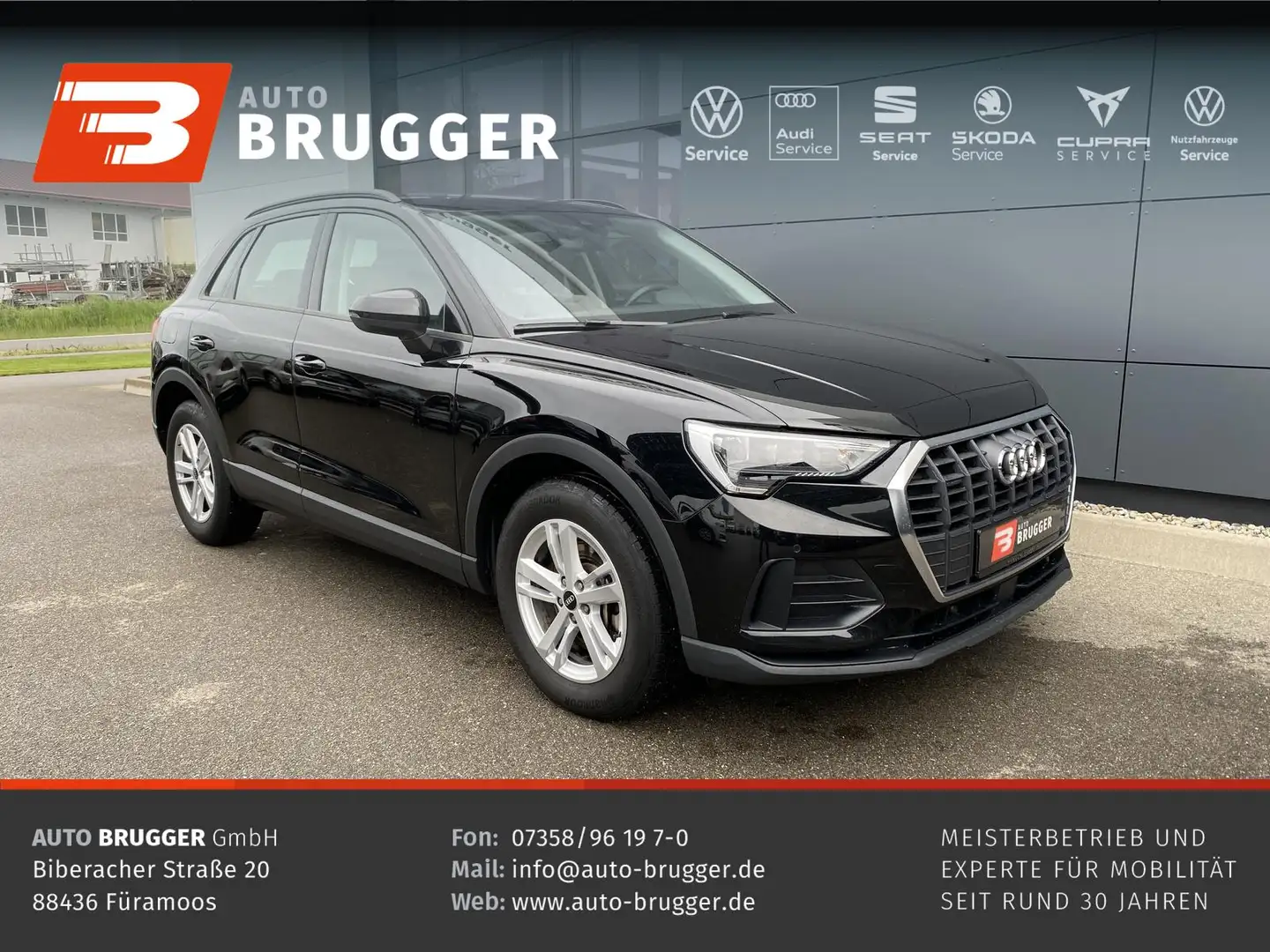 Audi Q3 40 TFSI quattro S-tronic NAVI KAMERA ACC LED Noir - 1