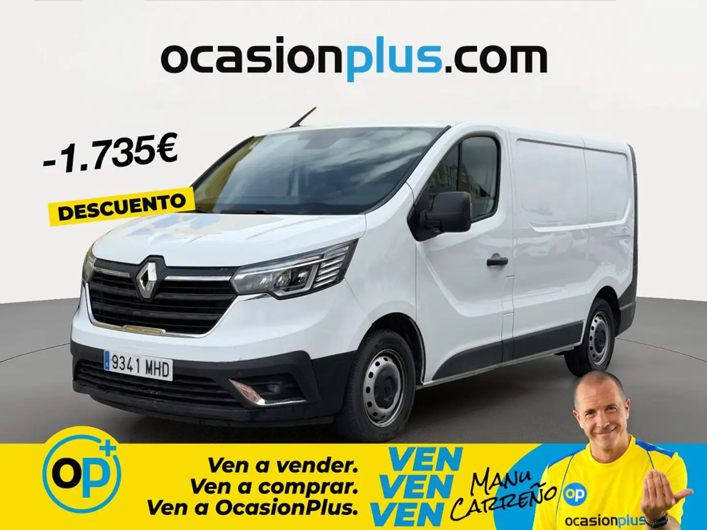 Renault Trafic Furgón L1H1 BluedCi 96kW Blanco - 1