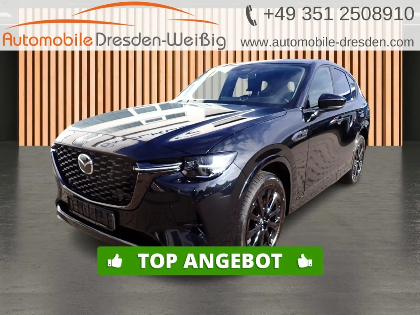 Mazda CX-60 e-Skyactiv D 3.3 Homura*Navi*ACC*BOSE*Pano Schwarz - 1