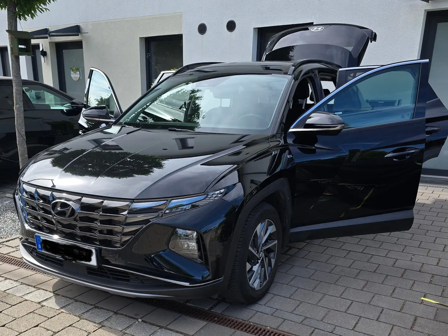 Hyundai TUCSON TUCSON 1.6 T-GDi 48V-Hybrid 4WD DCT Trend Noir - 2