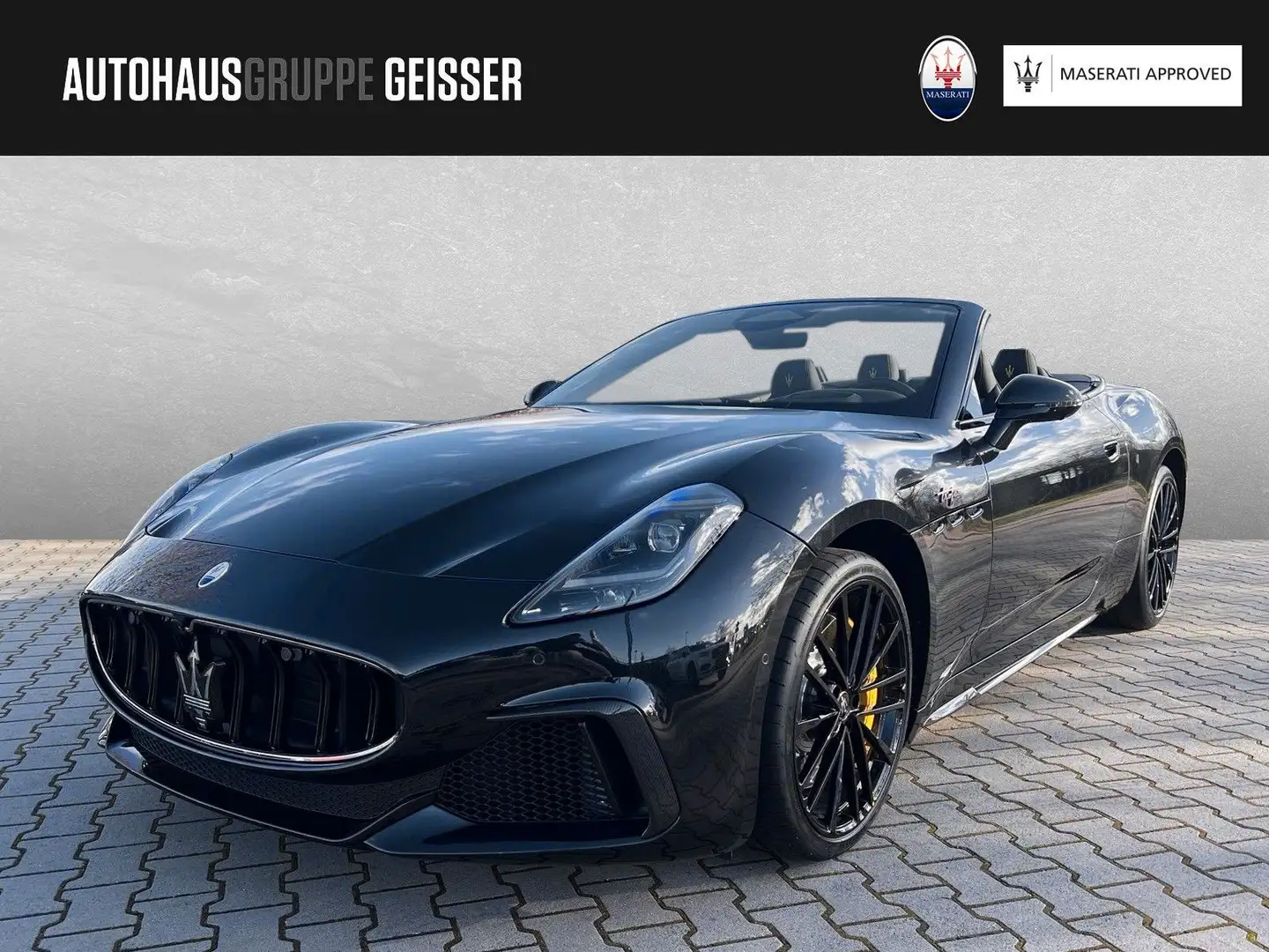 Maserati GranCabrio Trofeo V6 AWD ACC HUD LED Чёрный - 1