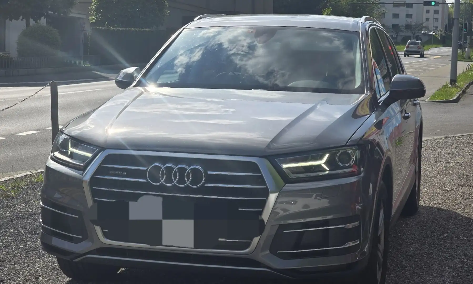 Audi Q7 3.0 TDI DPF quattro tiptronic Motorschaden Grau - 1