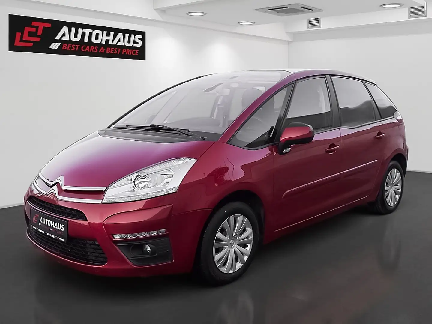 Citroen C4 Picasso 1,6 16V Seduction |PICKERL NEU BIS 12/2026| Rot - 1