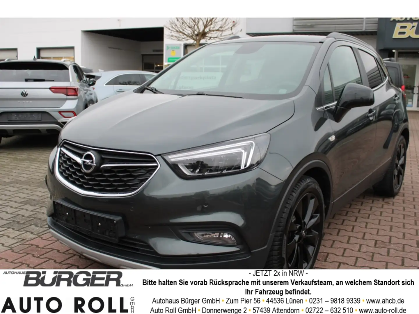 Opel Mokka X Color Innovation SitzHZG Kamera Navi LED Apple C Grau - 1