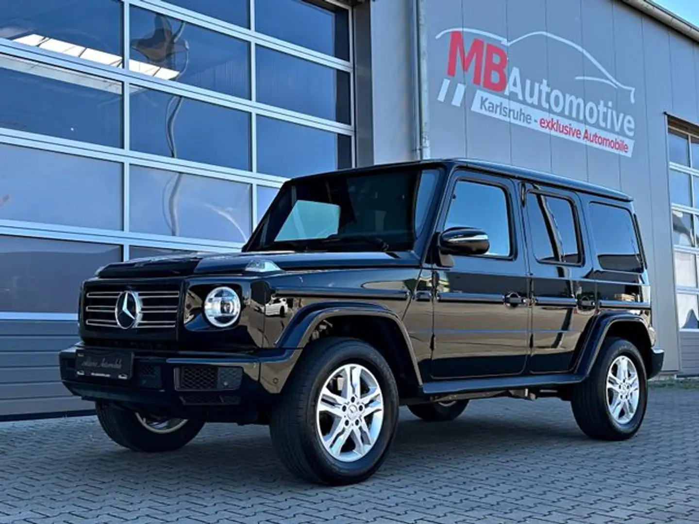 Mercedes-Benz G 400 d 1. Hand deutsches Fahrzeug Burmester 360  G 400 Black - 1