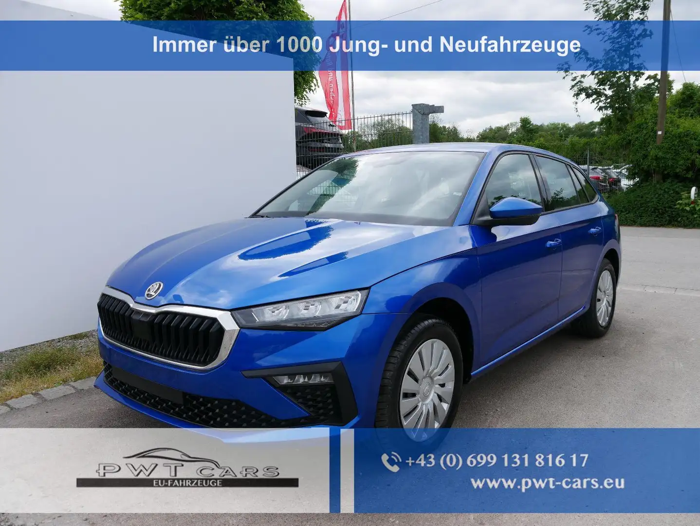 Skoda Scala Selection 1.5 TSI DSG*NAVI-ÜBER-SMARTLINK*PDC-H... Blau - 1