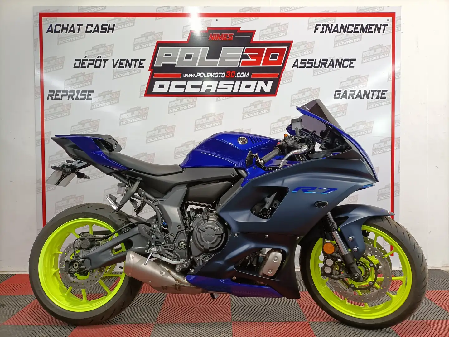 Yamaha YZF-R7 Синий - 1