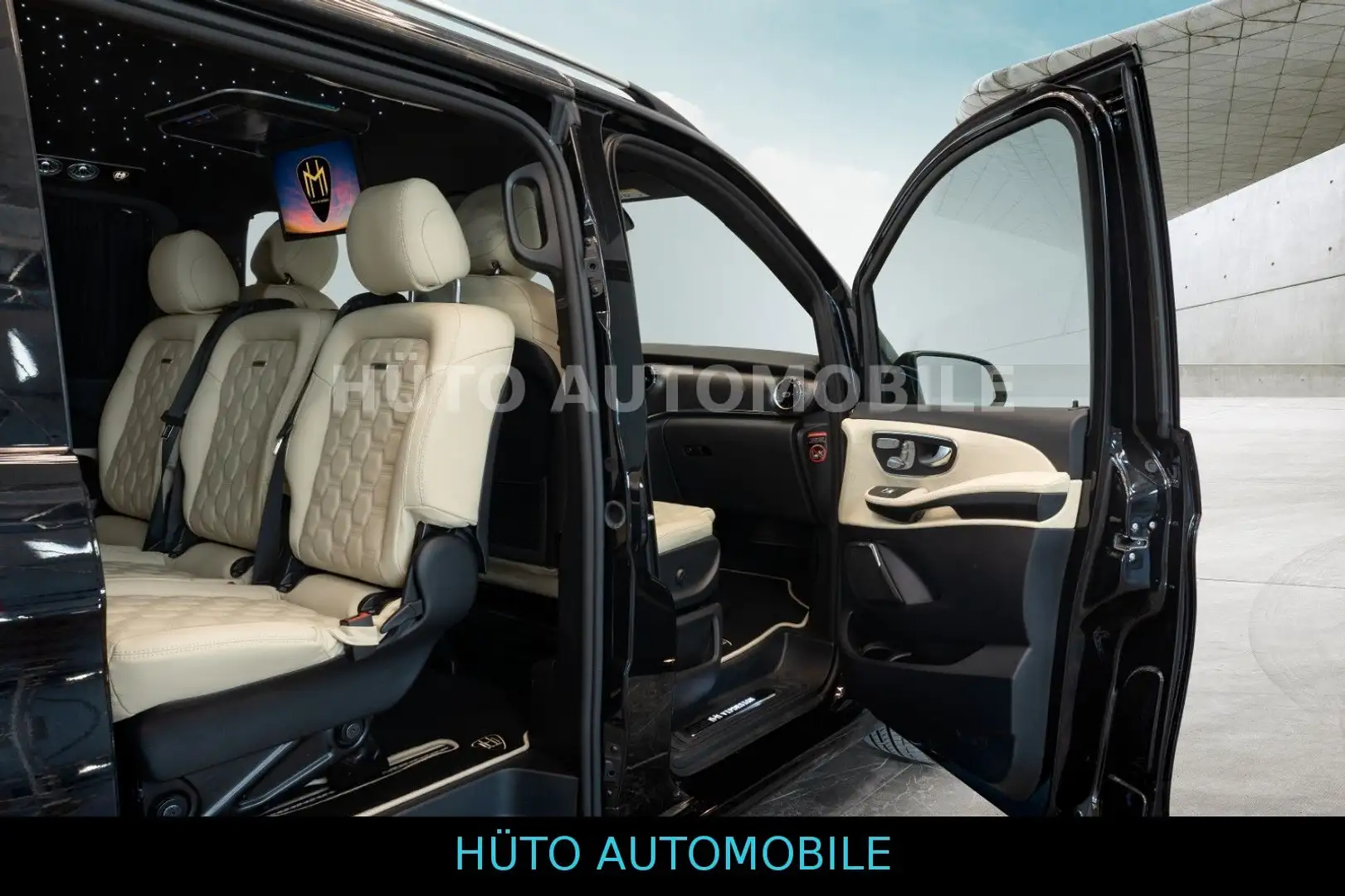 Mercedes-Benz V 300 d  4M AMG XL VIP SKY STARS TV LUXURY STHZG Negro - 2