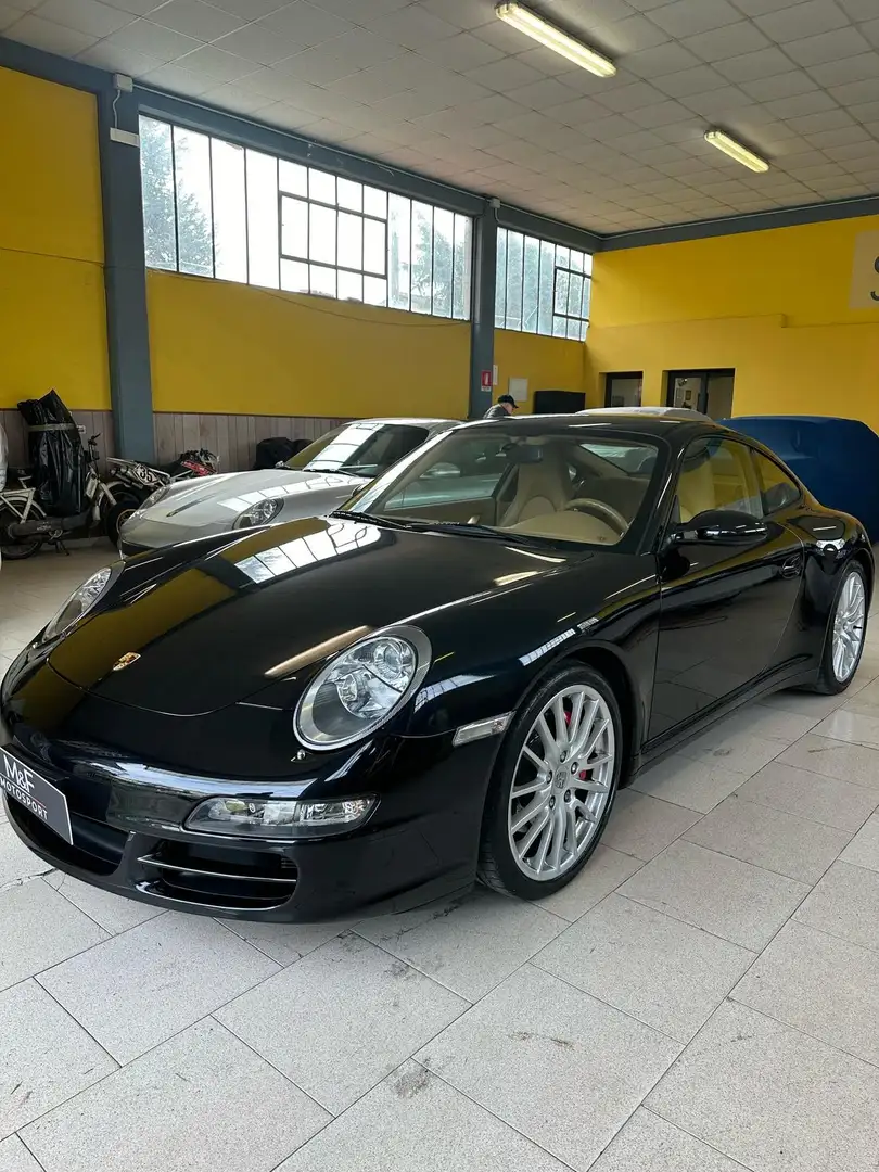 Porsche 997 911 Coupe 3.8 Carrera 4S 355cv MANUALE Nero - 1