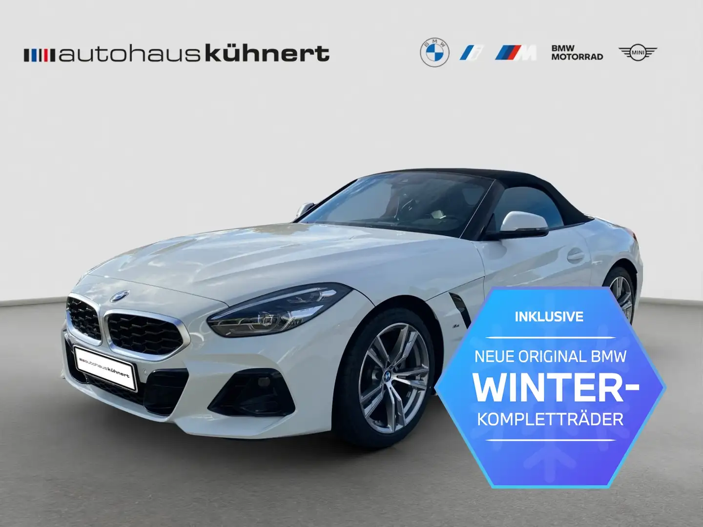 BMW Z4 sDrive20i 6-Gang SpurAss HUD HiFi Navi KeyLess Weiß - 1
