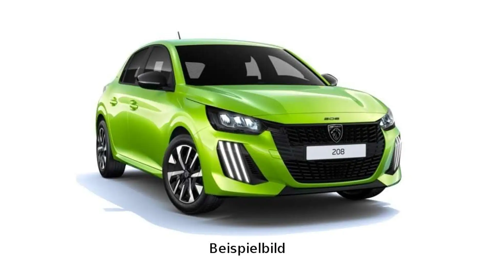 Peugeot 208 Style Klima CarPlay Android PDC SHZ VORLAUF Gelb - 1