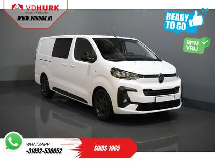 Citroen Jumpy 2.0 HDI 180 pk Aut. DC Dubbel Cabine BPM VRIJ! 2x
