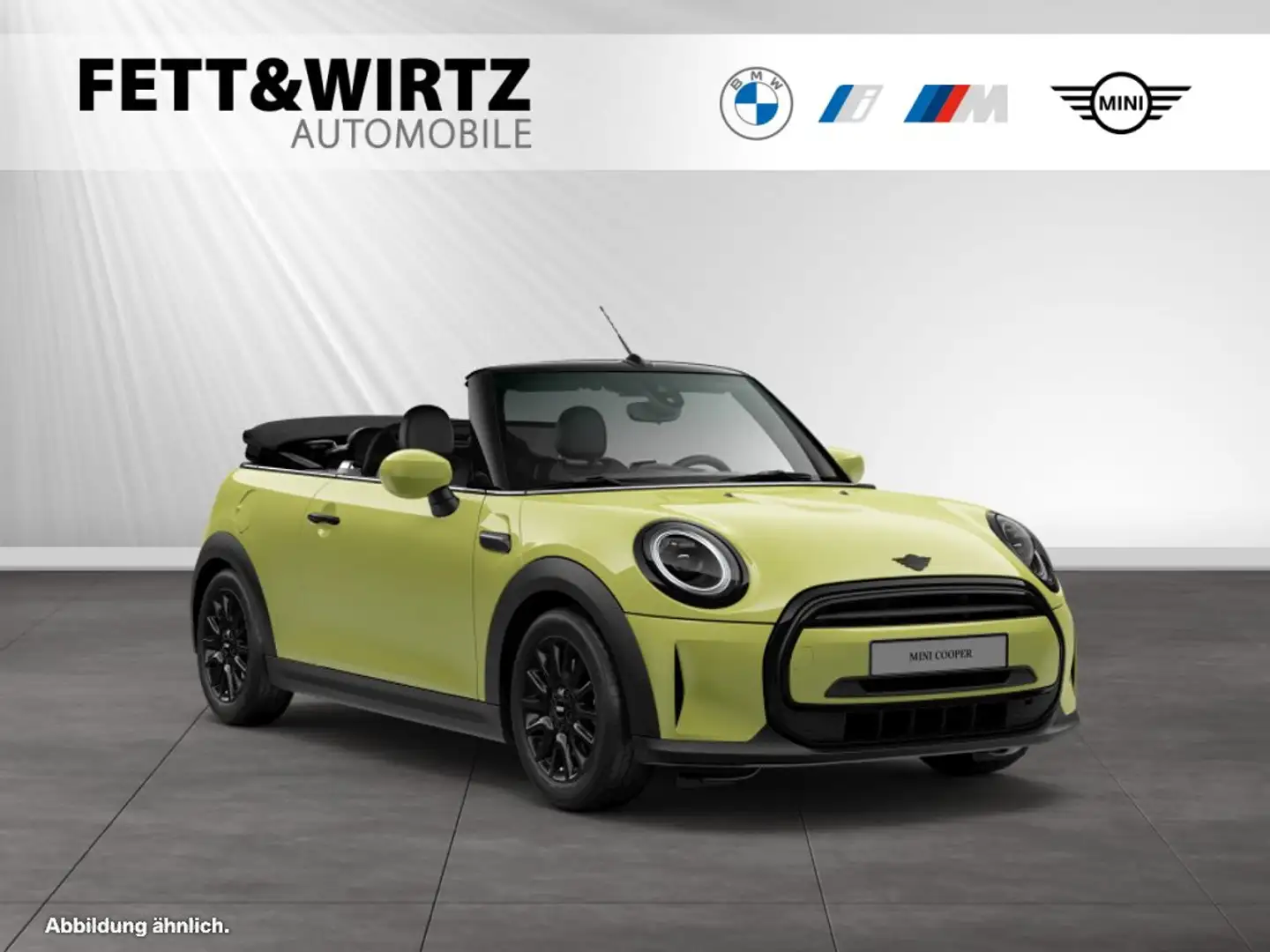 MINI Cooper Cabrio Cooper Cabrio ClassicTrim|Navi|LED|Sportsitz Gelb - 1