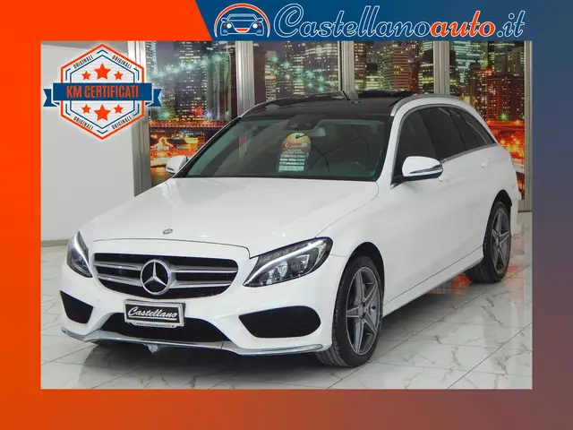 Mercedes-Benz C 250 d SW Premium 4matic Aut. TETTO-NAVI-PELLE-PARK-LED