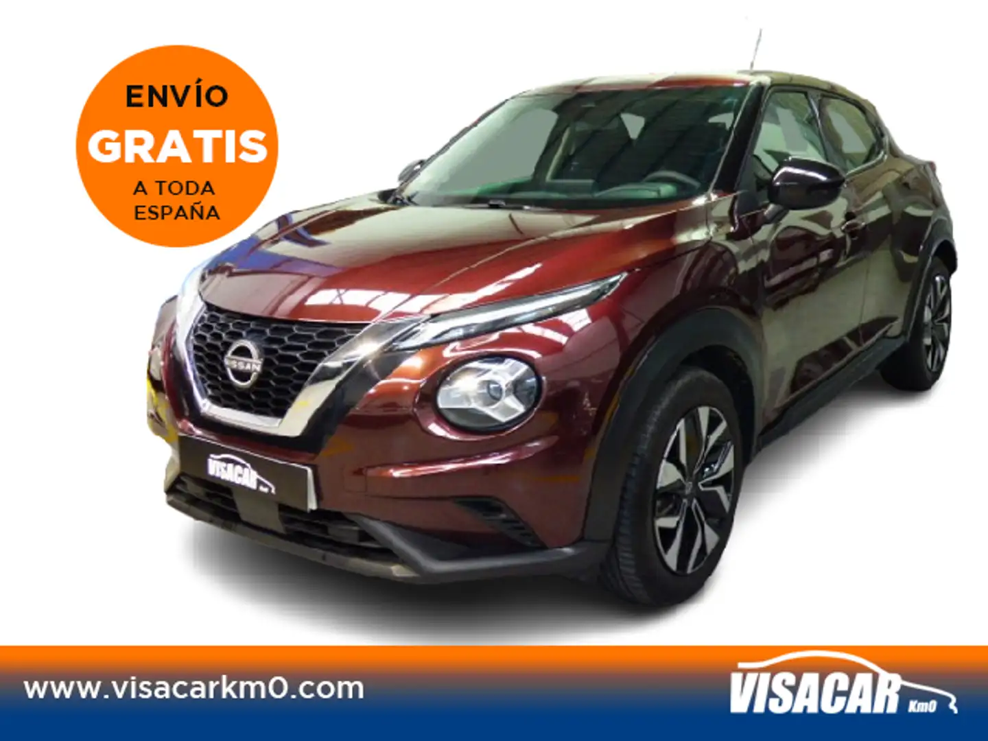 Nissan Juke 1.0 DIG-T Acenta 4x2 114 Burdeos - 1