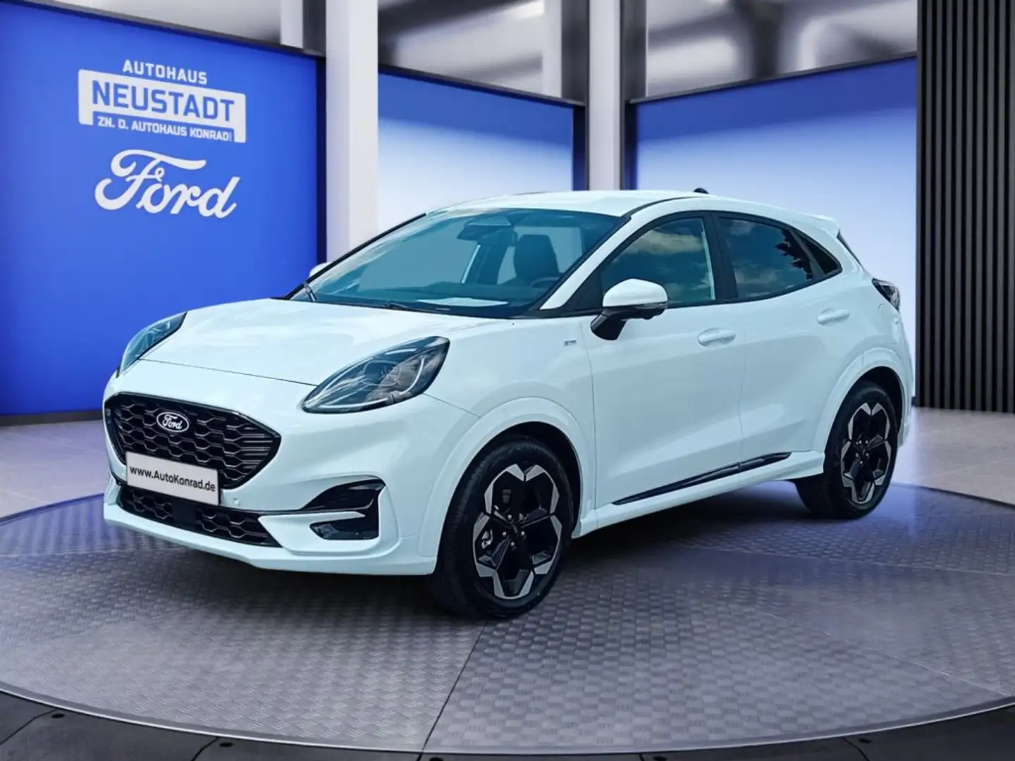 Ford Puma 1.0 MHEV Aut. ST-LINE X *WinterPk*FahrAssist* Білий - 1