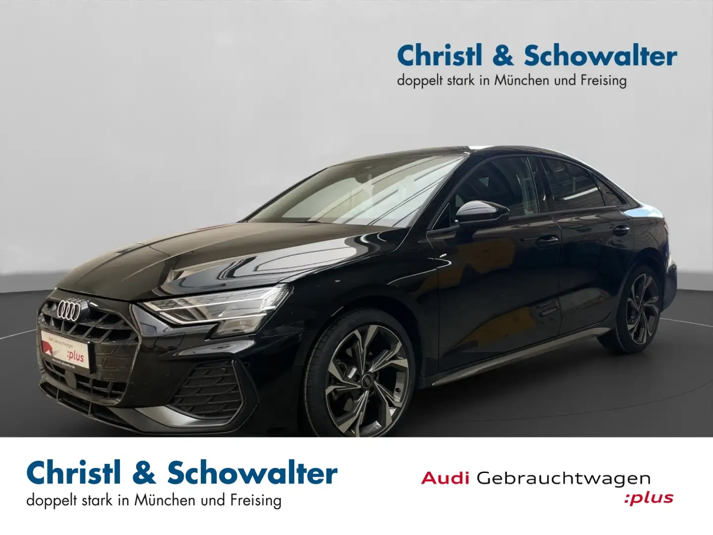 Audi A3 Limousine 35TFSI 6 Gang S line AHK SONOS LED NAVI Schwarz - 1
