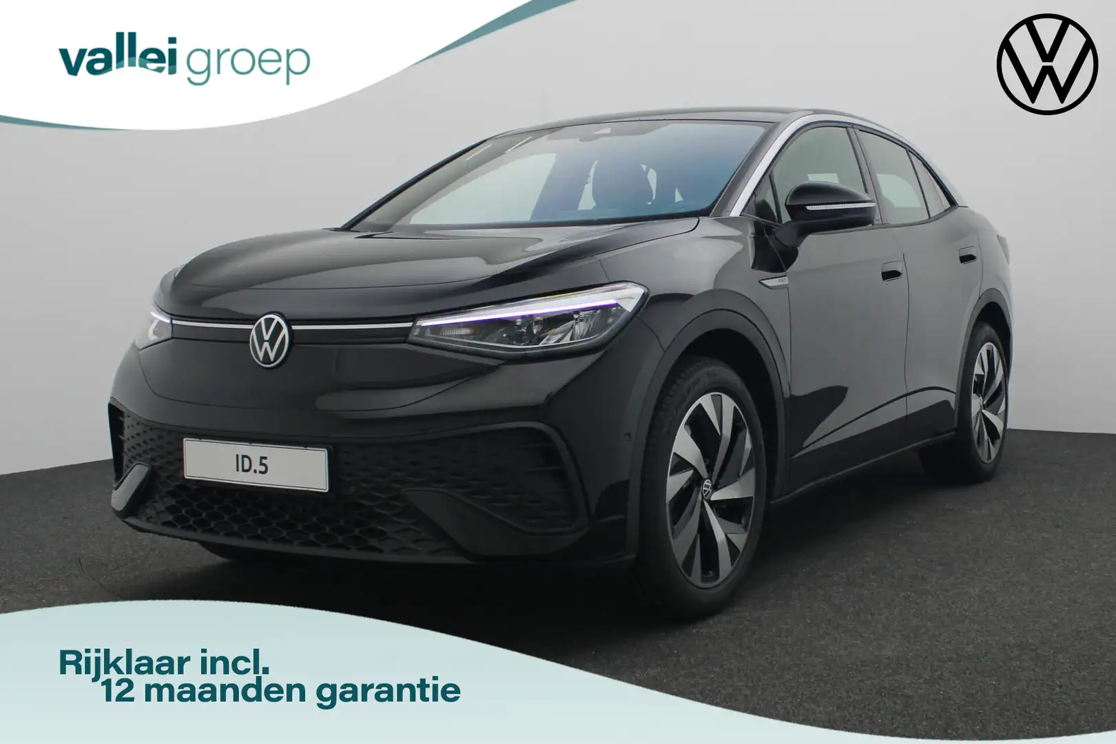Volkswagen ID.5 204 pk Pro 77 kWh | Geheugen-/massagestoelen | Cam Zwart - 1