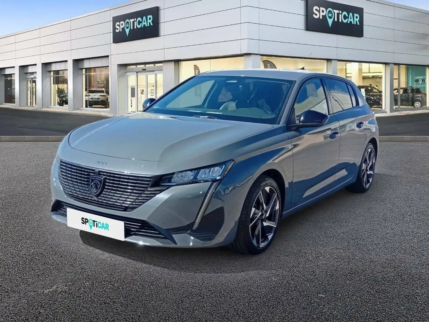 Peugeot 308 1.2 PureTech S&S Allure 130 Gris - 1