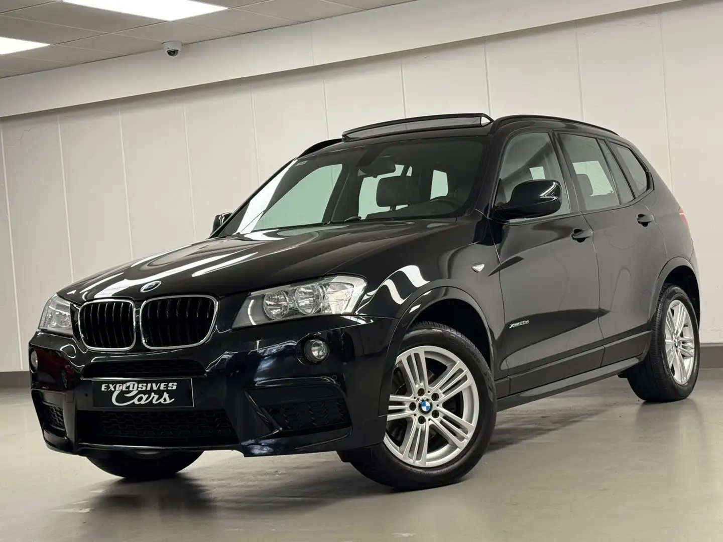 BMW X3 2.0 XDAS PACK M SPORT AUTO TO PANO GPS CUIR REG JA Zwart - 1
