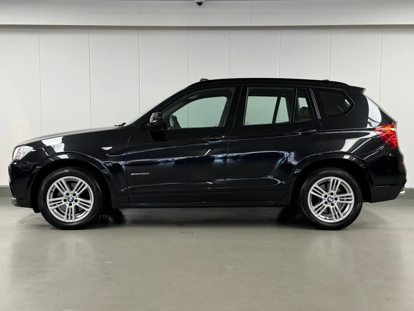 BMW X3 2.0 XDAS PACK M SPORT AUTO TO PANO GPS CUIR REG JA Zwart - 2