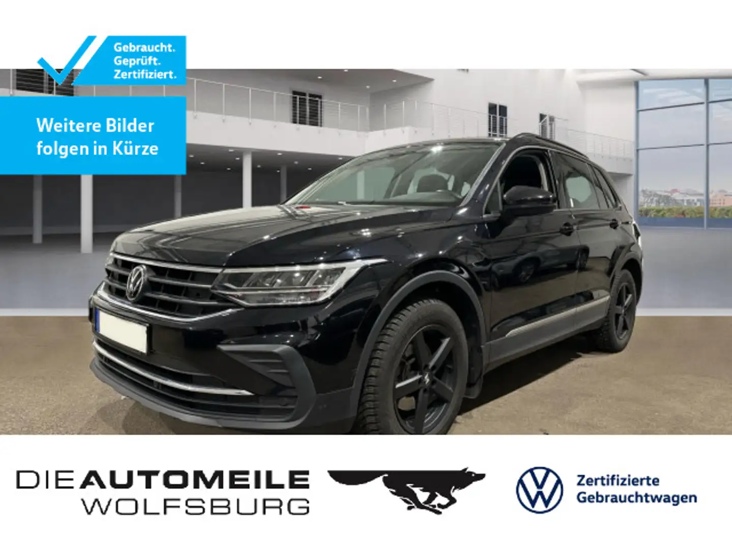 Volkswagen Tiguan 1.5 TSI DSG Life STANDHZ/AHK/LED Noir - 1