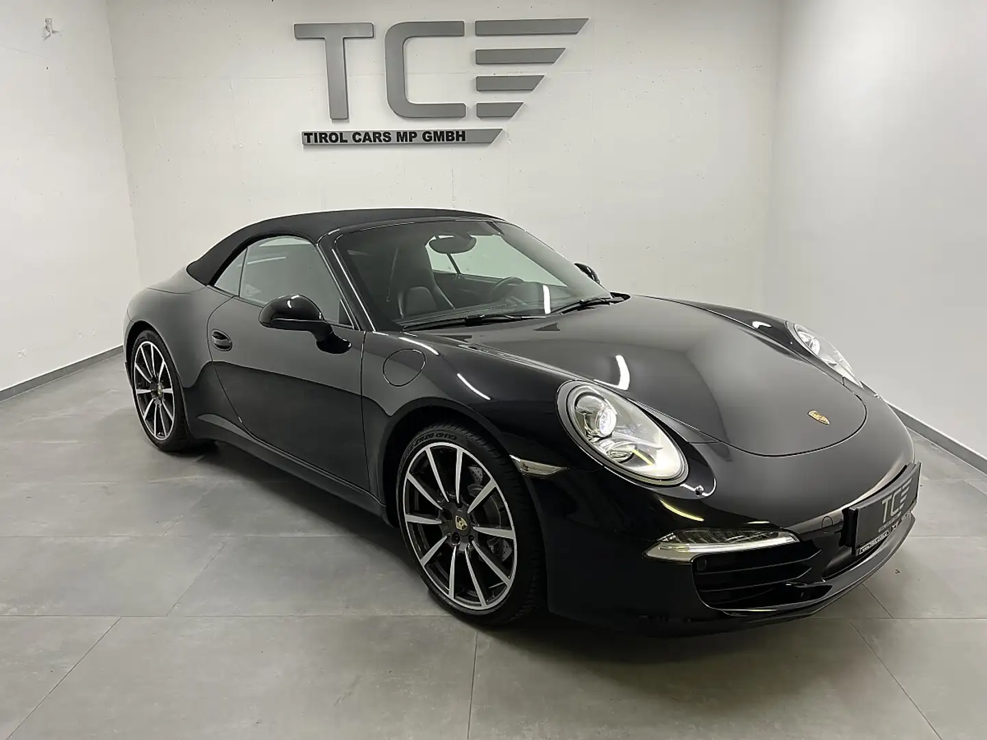 Porsche 911 Carrera Cabrio DSG, Sportaga, Vollleder, Sitzhe... Schwarz - 2